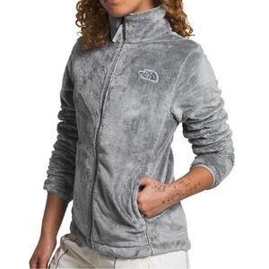 The North Face Women's Soft Gray Teddy Jacket